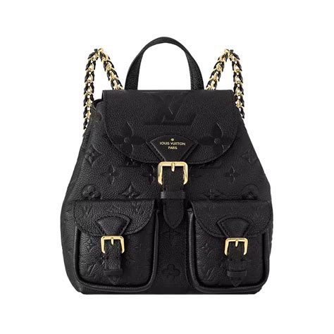 monogram empeinte lesather noir bkacpack lv|Backup Monogram Empreinte Leather .